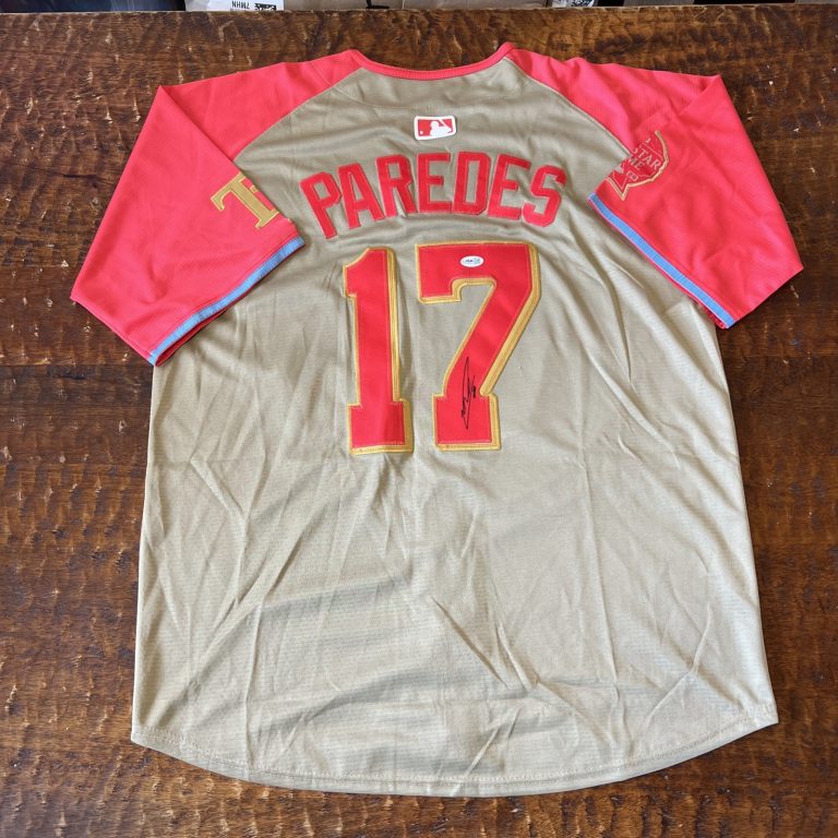 Isaac Paredes Signed All Star Jersey JSA Coa Autographed Rays