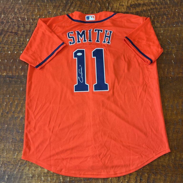 Cam Smith Signed Houston Astros Jersey JSA Coa Autographed