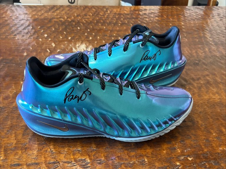 Paige Bueckers Signed Nike G.T. Cut 4 Shoes JSA Coa Autographed Dallas Wings
