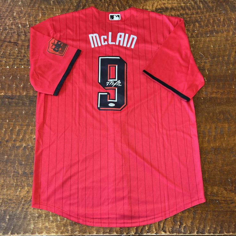 Matt McLain Signed Cincinnati Reds Jersey JSA Coa Autographed
