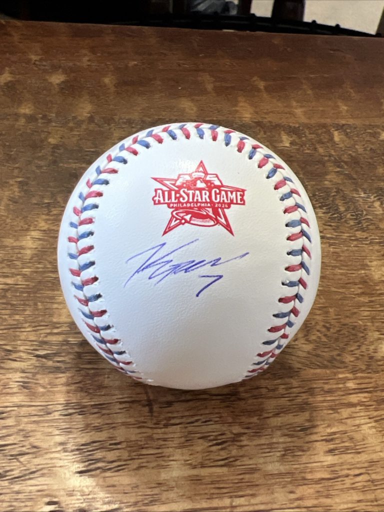 Kevin McGonigle Signed 2026 All Star Baseball JSA Coa Tigers Autographed