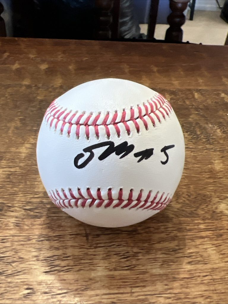 Olivia Miles Signed Baseball JSA Coa Autographed Minnesota Lynx