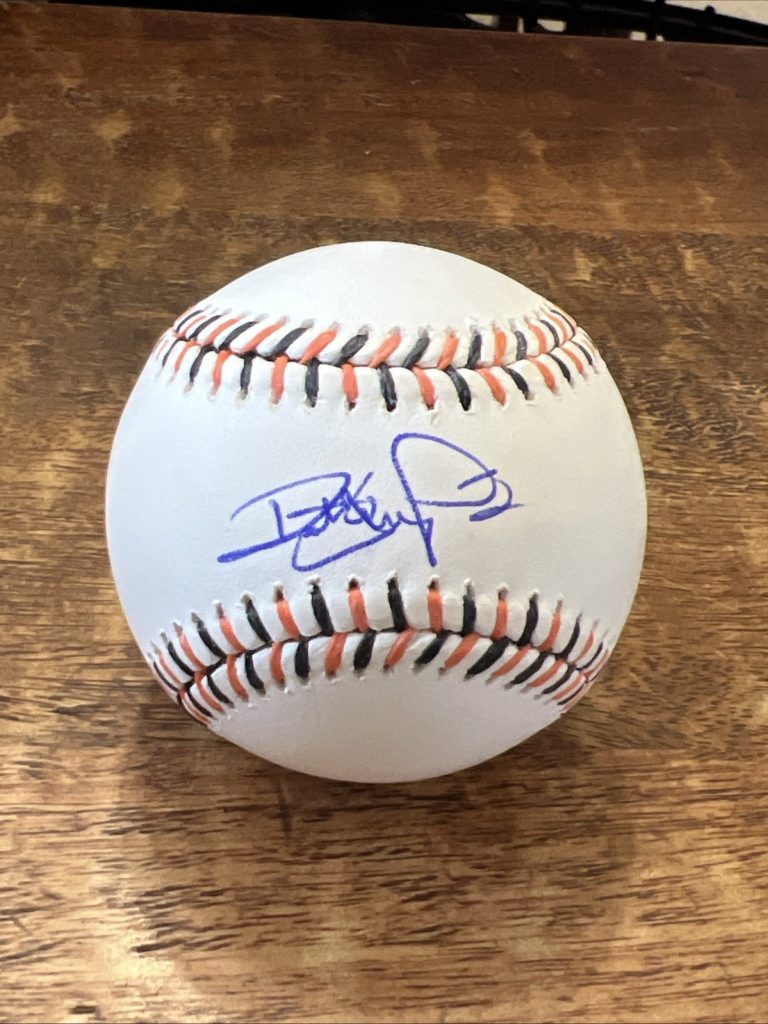 Robby Thompson Signed San Francisco Giants Logo Baseball JSA Coa Autographed