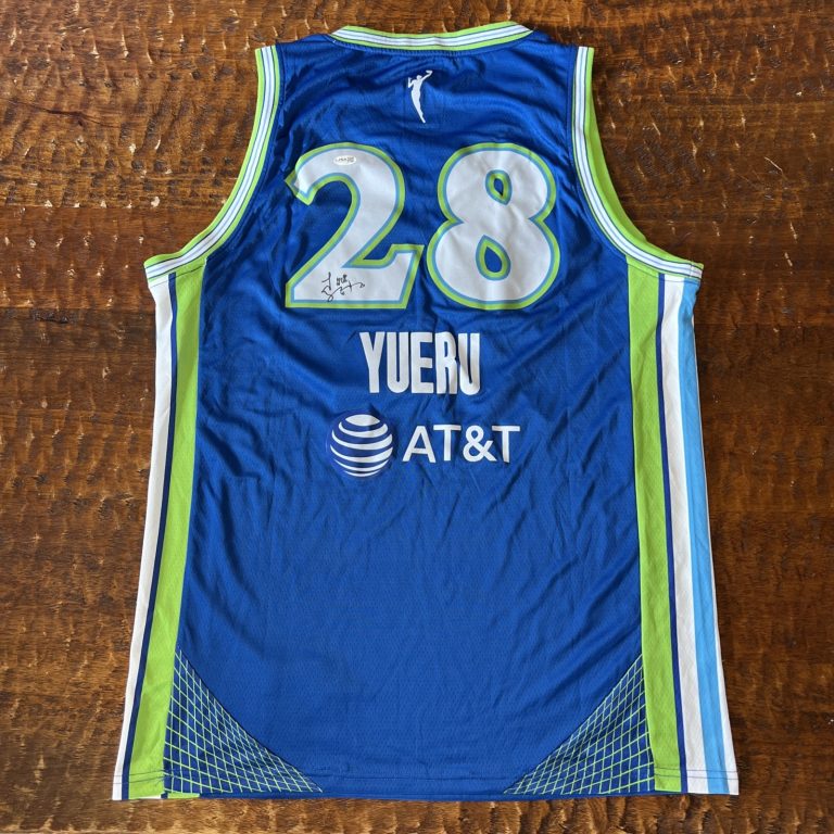 Li Yueru Signed Dallas Wings Jersey JSA Coa Autographed WNBA