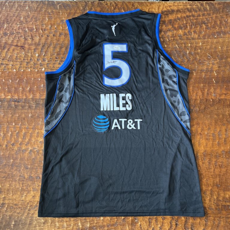 Olivia Miles Signed Minnesota Lynx Jersey JSA Coa Autographed WNBA