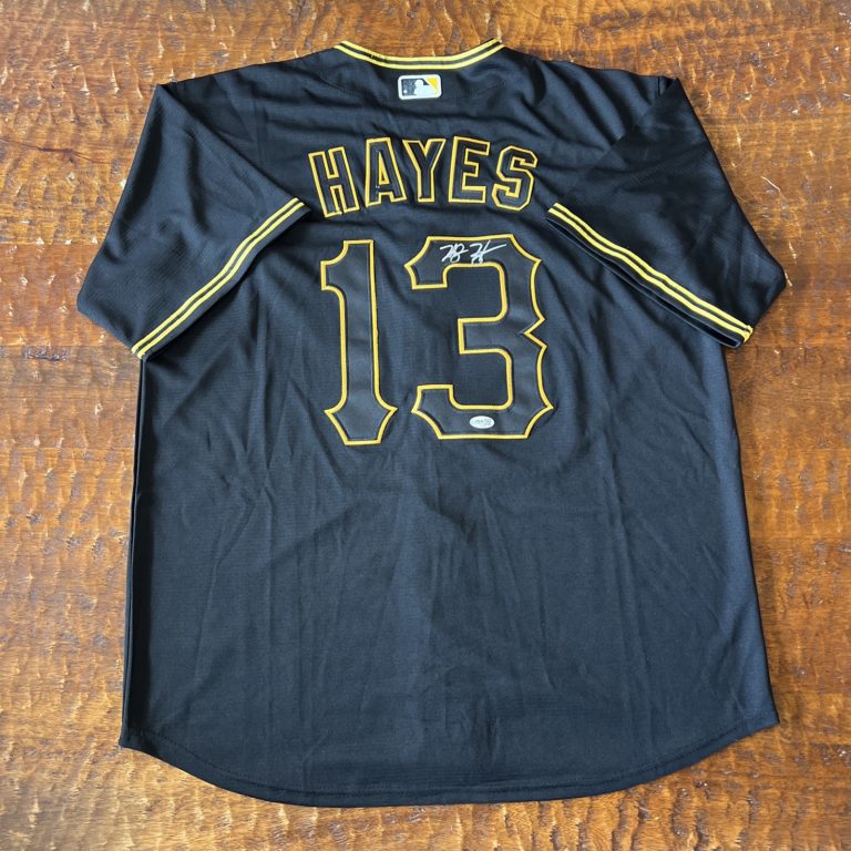 Ke'Bryan Hayes Signed Pittsburgh Pirates Jersey JSA Coa Autographed