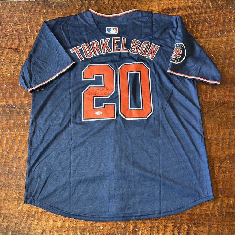 Spencer Torkelson Signed Detroit Tigers Jersey JSA Coa Autographed