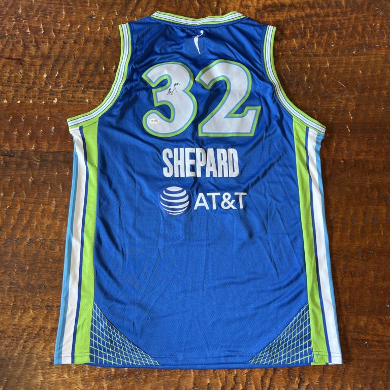 Jessica Shepard Signed Dallas Wings Jersey JSA Coa Autographed