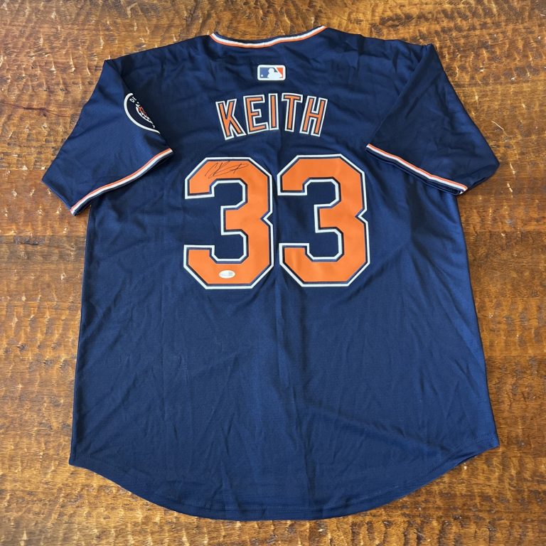 Colt Keith Signed Detroit Tigers Jersey JSA Coa Autographed