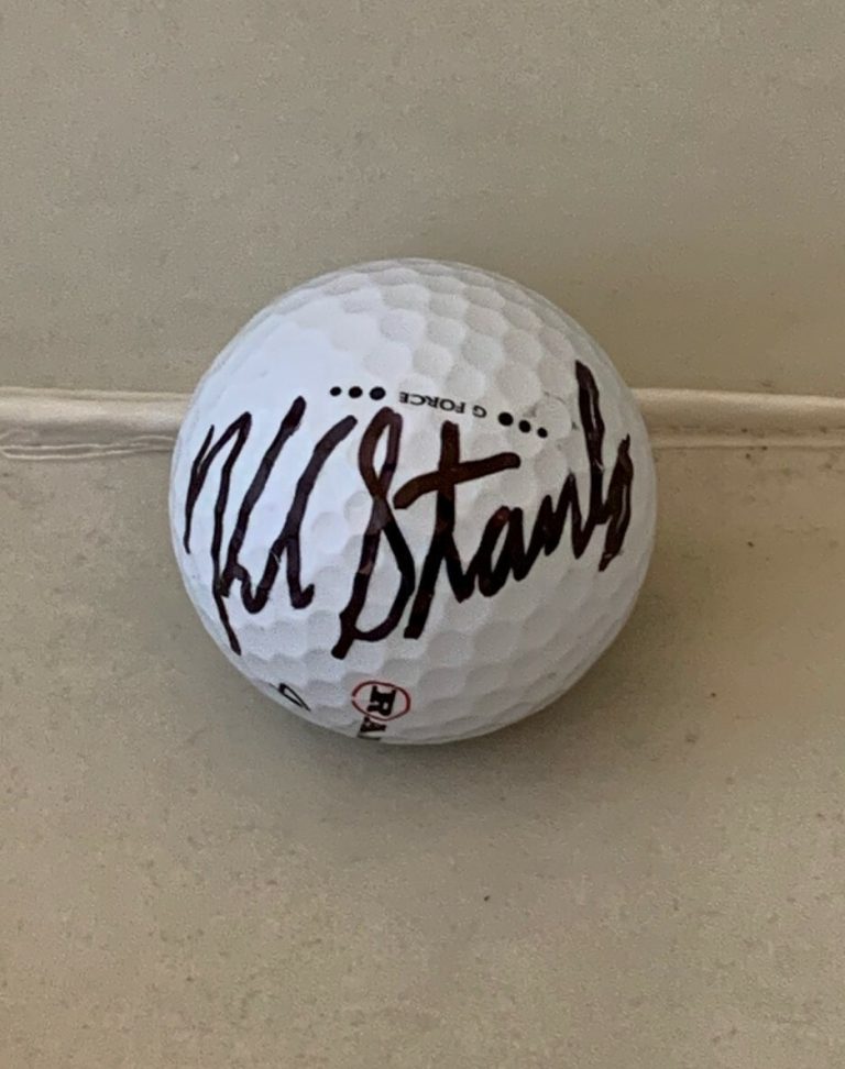 Kyle Stanley PGA signed Ram Golf Ball autographed