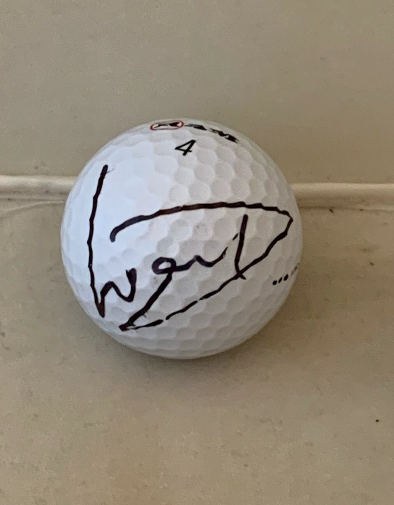Luke Donald PGA signed Ram Golf Ball autographed
