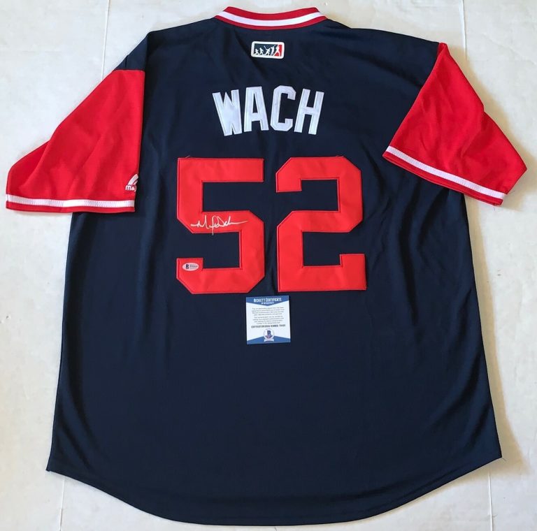 Michael Wacha St. Louis Cardinals signed Nickname Style jersey autographed BAS