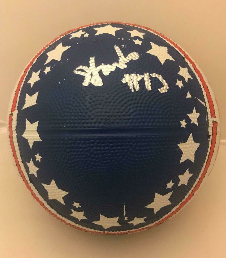 Sylvia Fowles Minnesota Lynx signed Team USA mini Basketball Ball autographed