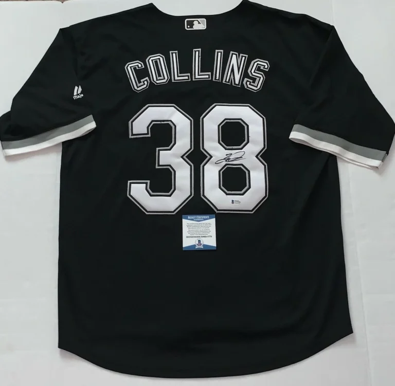 Zack Collins signed Chicago White Sox jersey autographed BAS Beckett