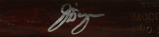 JIM DWYER AUTOGRAPHED BAT (ORIOLES) W/ PROOF! - Spring Training Used Bat!