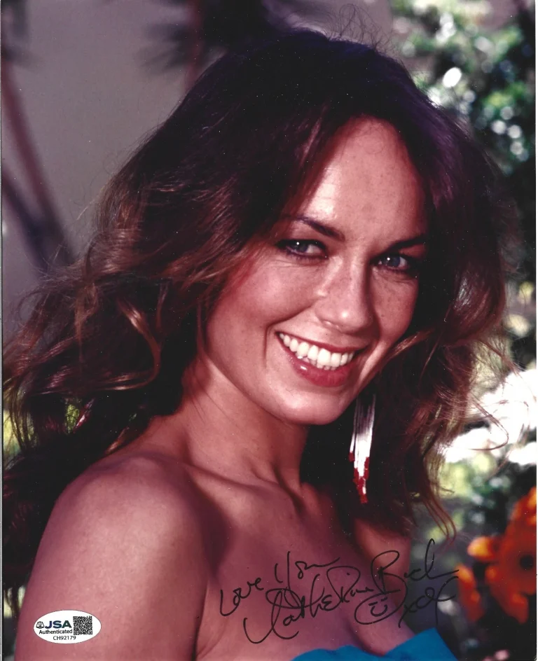 Catherine Bach hand SIGNED Photo JSA COA Autographed Dukes of Hazzard Daisy Duke