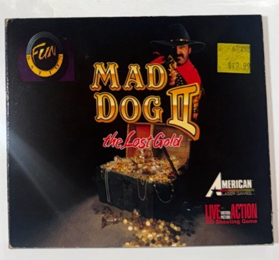 Mad Dog II: The Lost Gold CD-ROM Game – American Laser Games Live Action PC Game