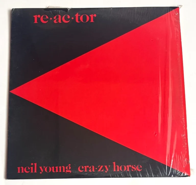 Neil Young Vinyl LP Lot of 2 Comes A Time + Re-ac-tor Reactor Crazy Horse VG+/EX