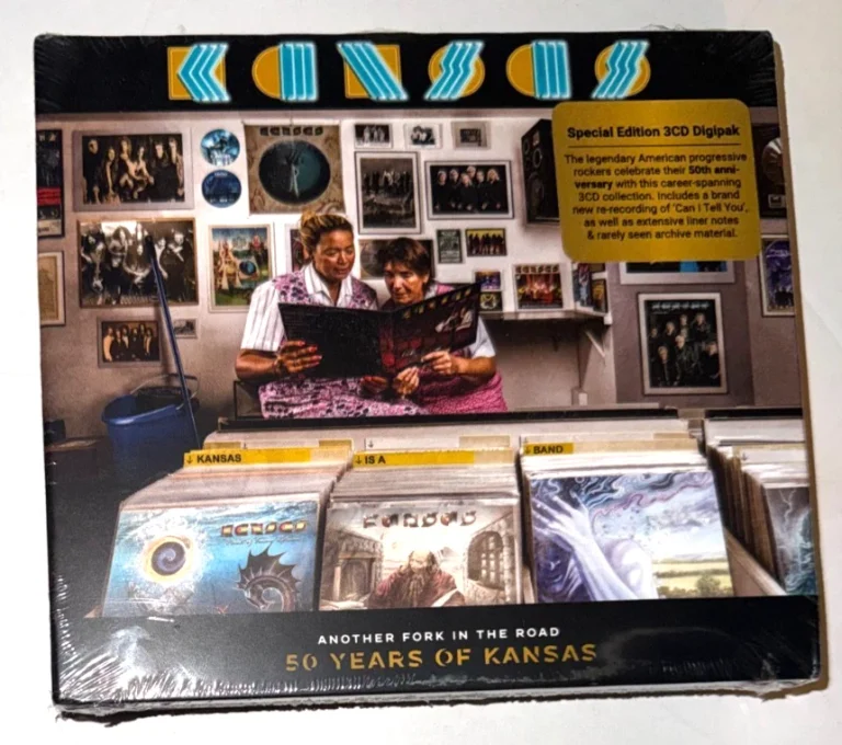 Kansas Another Fork in the Road 50 Years of Kansas 3CD Digipak SEALED New