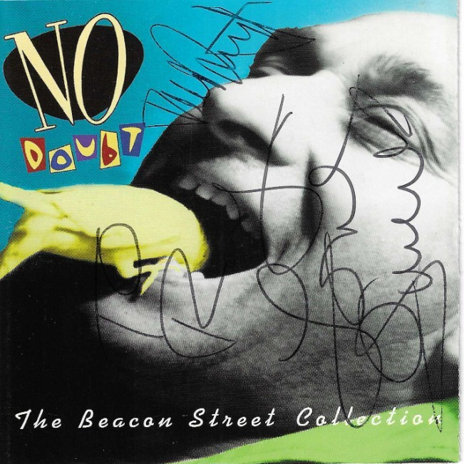 No Doubt hand SIGNED Beacon Street Collection CD JSA COA Autographed Stefani +2