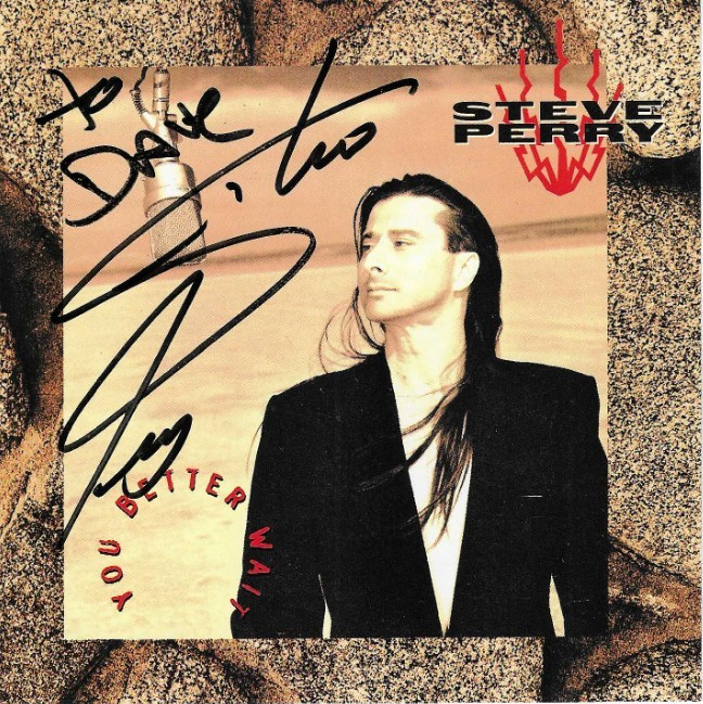 Steve Perry of Journey hand SIGNED You Better Wait CD Single JSA COA Autographed