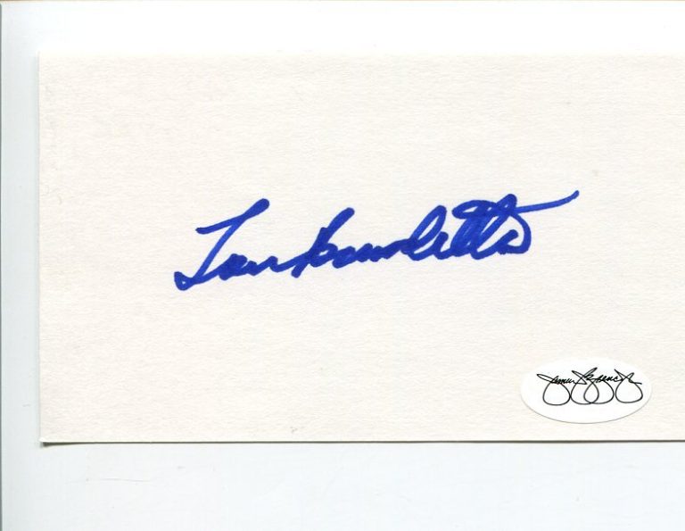 Lew Burdette Milwaukee Braves World Series MVP NY Yankees Signed Autograph JSA