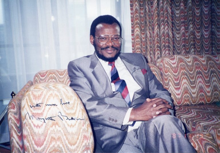 Mangosuthu Buthelezi South Africa Leader KwaZulu Rare Signed Autograph Photo