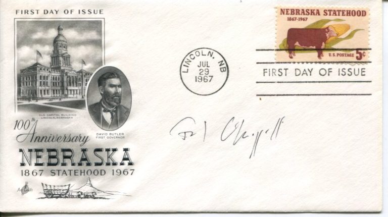 Fred Chappell Poet Laureate North Carolina Author Signed Autograph FDC