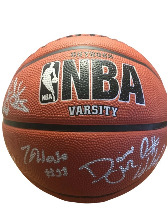 2009 Jordan Brand Classic Signed Auto Spalding NBA Basketball JSA Wall Cousins +