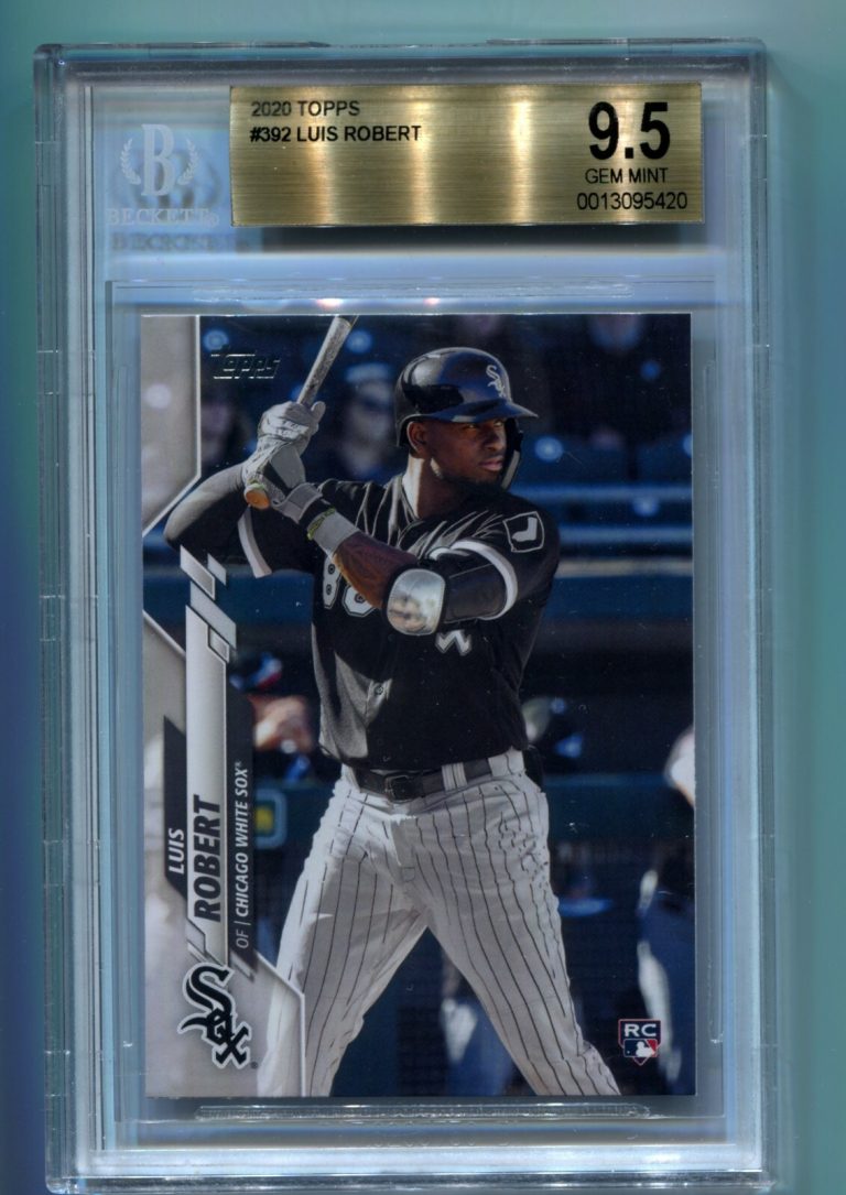 Luis Robert 2020 Topps Series 2 #392 Rookie RC BGS 9.5 Chicago White Sox