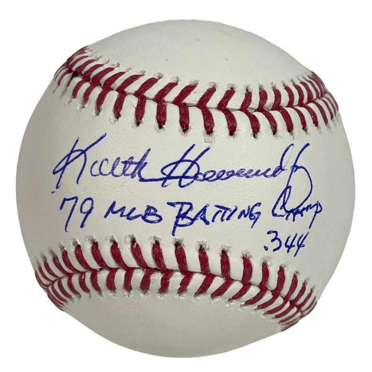 Keith Hernandez Signed ROMLB Baseball w/ 79 MLB Batting Champ JSA COA