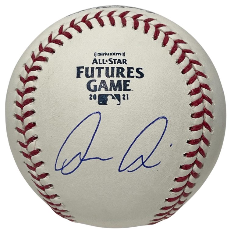 Luis Medina Signed 2021 Futures Game ROMLB Baseball PSA ITP COA Yankees