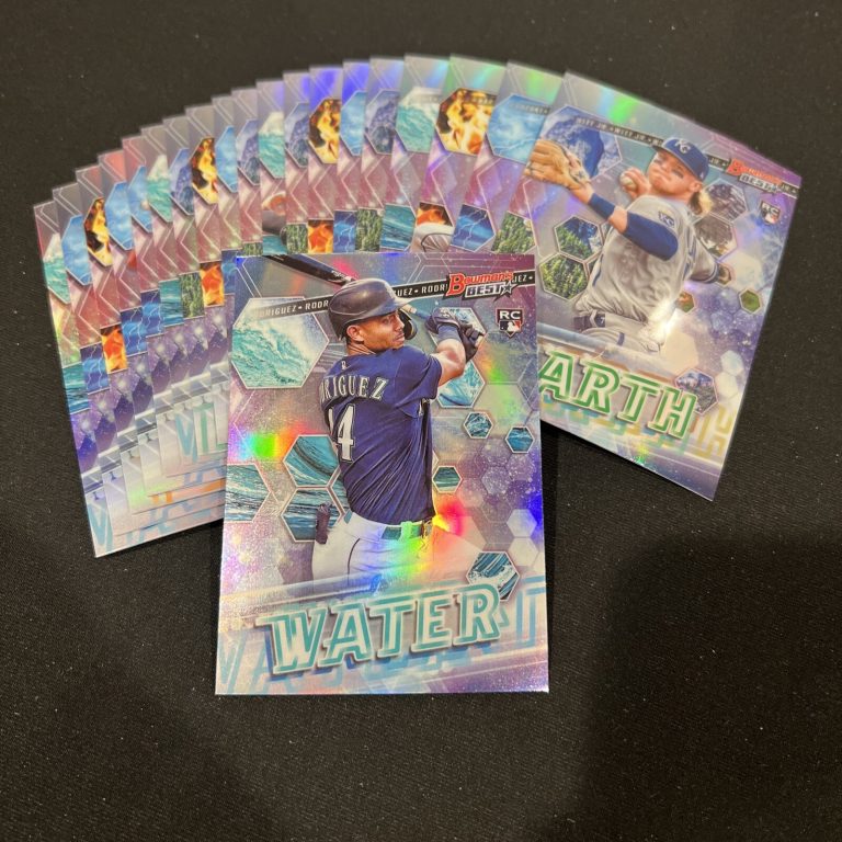 2022 Bowmans Best Elements of Excellence Insert (20) Refractor Card Complete Set