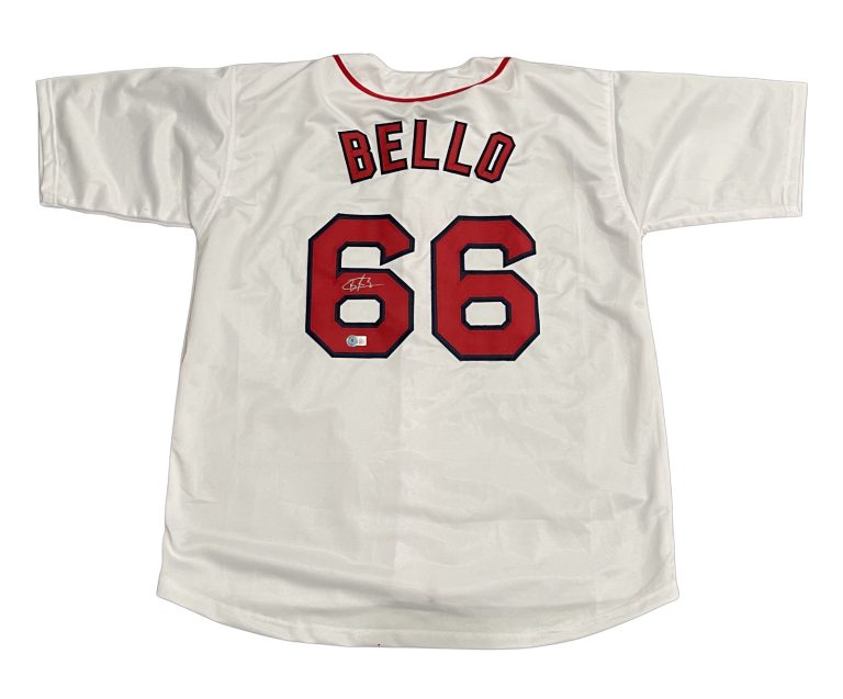 Brayan Bello Signed Boston Red Sox Custom Jersey Beckett Witness BAS COA