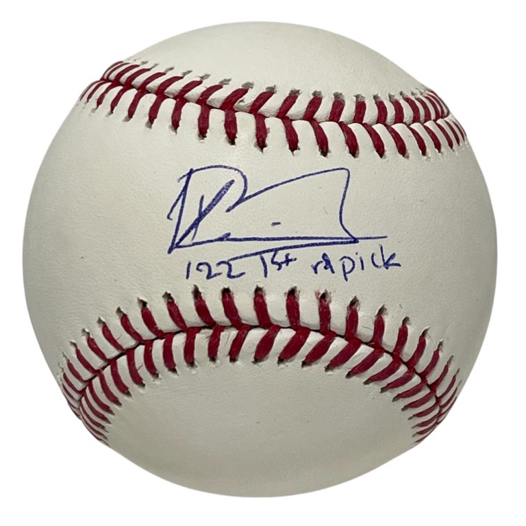 Kevin Parada Signed ROMLB Baseball w/ '22 1st Rd Pick Beckett BAS COA Mets