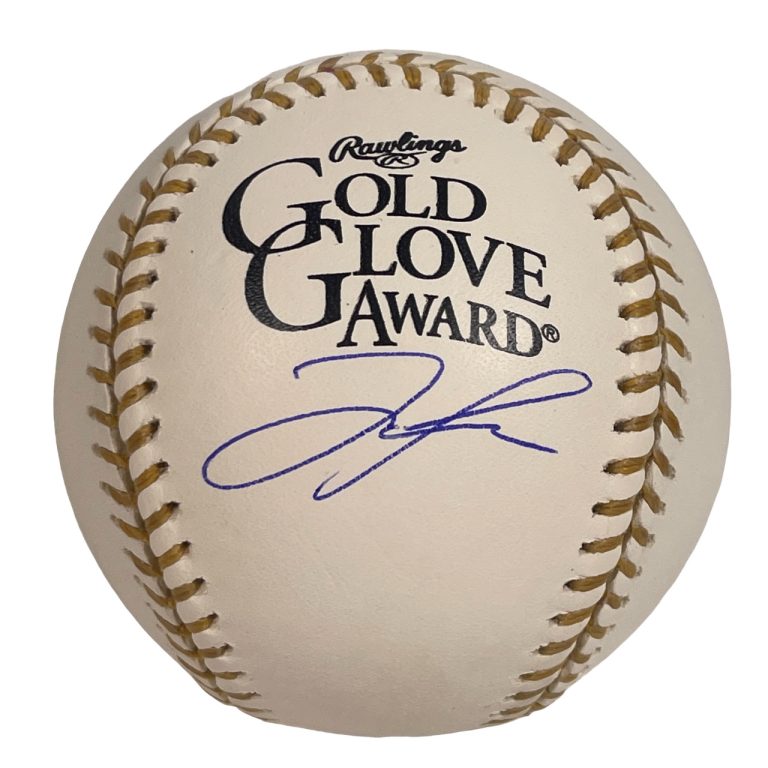 Jose Trevino Signed Rawlings Gold Glove Baseball New York Yankees Fanatics COA
