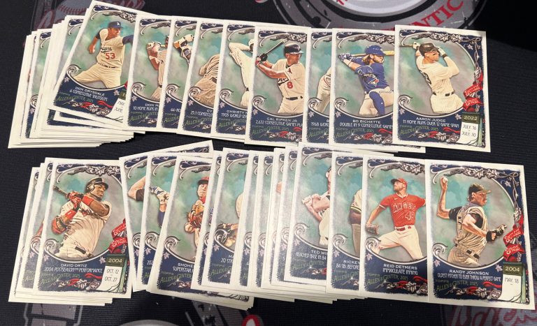 2023 Topps Allen & Ginter Spotless Spans Complete 50 Card Insert Set