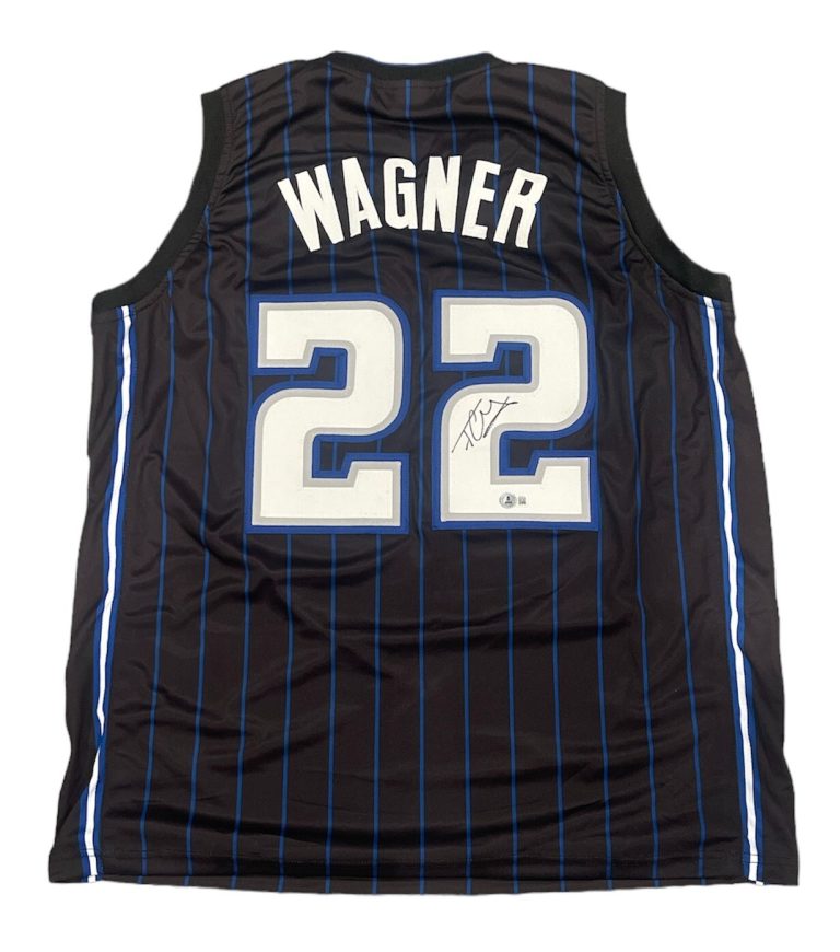 Franz Wagner Signed Orlando Magic Custom Jersey Beckett Witness BAS COA