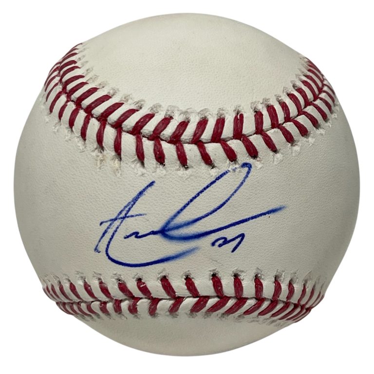 Aaron Nola Signed Rawlings ROMLB Baseball Beckett BAS COA Phillies