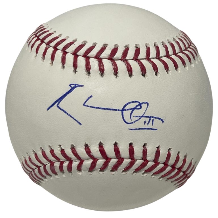 Robert Hassell III Signed Rawlings ROMLB Baseball Beckett BAS COA Nationals