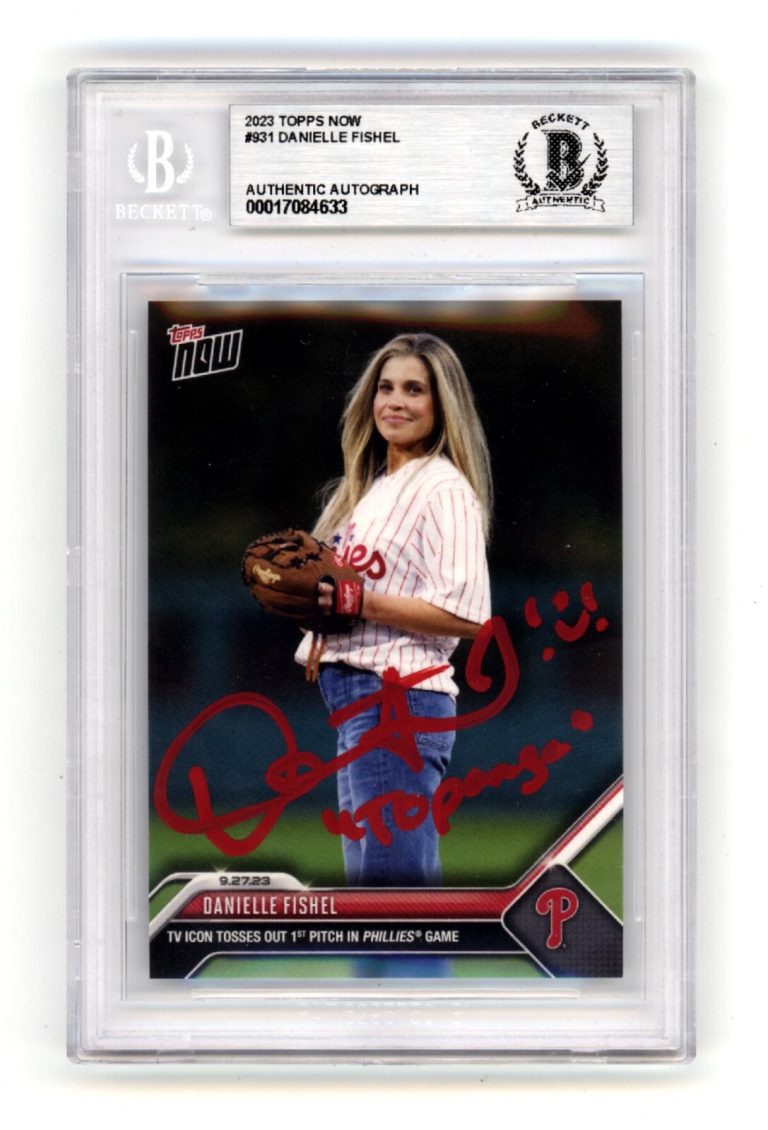 Danielle Fishel 2023 Topps Now #931 Topanga Signed BAS BGS Auto Boy Meets World