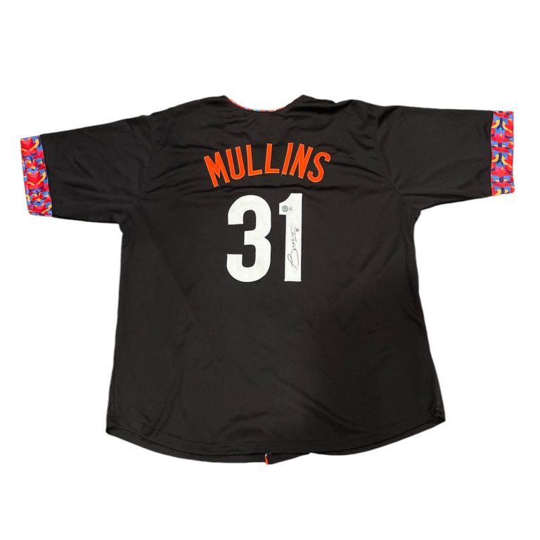 Cedric Mullins Signed Orioles City Connect Custom Jersey Beckett BAS COA