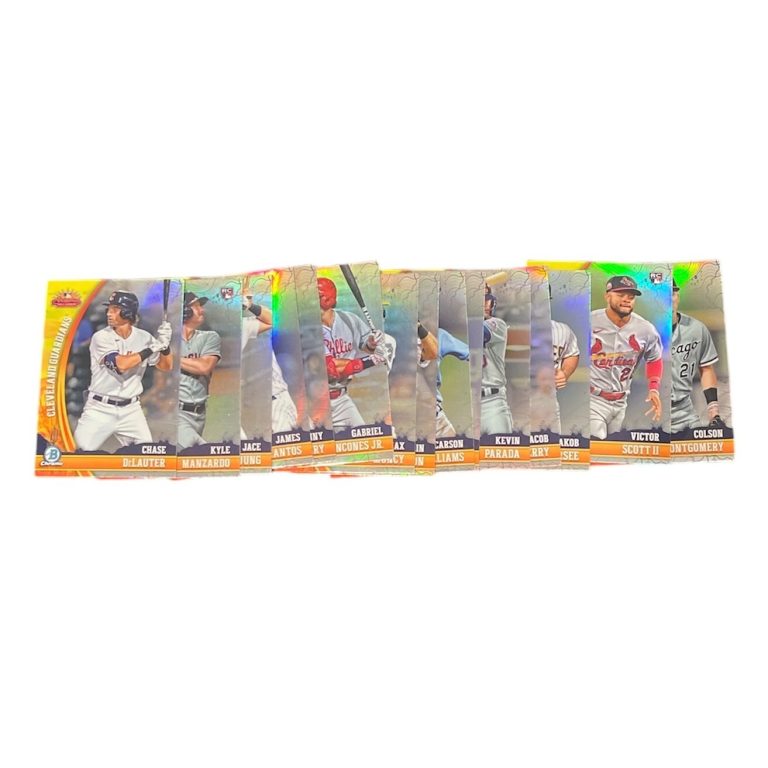 2024 Bowman Chrome 2023 AFL Stars #1-15 - Complete (15) Card Insert Set