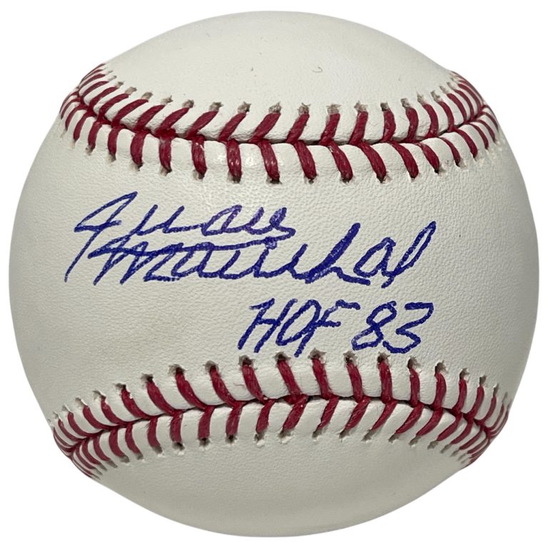 Juan Marichal Signed ROMLB Baseball w/ HOF 83 Beckett Witness BAS COA