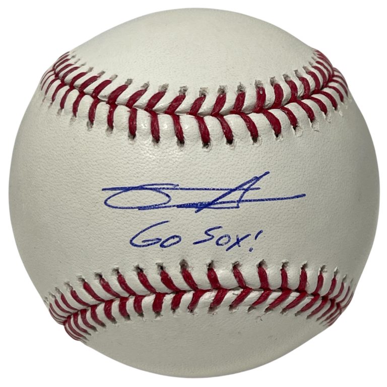 Tanner Houck Signed ROMLB Baseball Red Sox w/ Go Sox Beckett Witness BAS COA