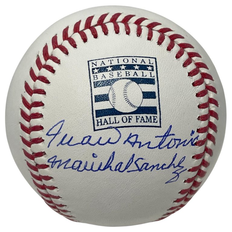 Juan Marichal FULL NAME Signed HOF ROMLB Baseball Beckett Witness BAS COA