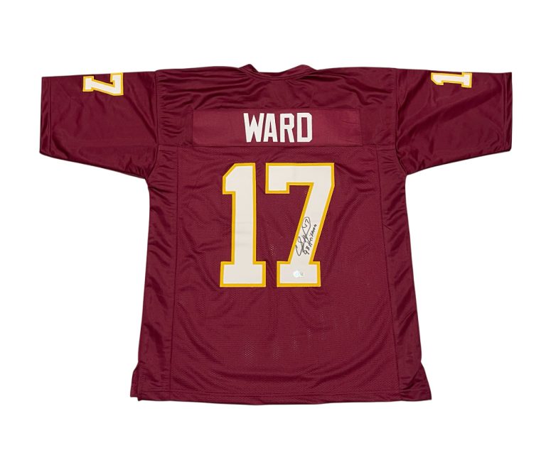 Charlie Ward Signed Florida State Custom Jersey w/ 93 Heisman Beckett W BAS COA