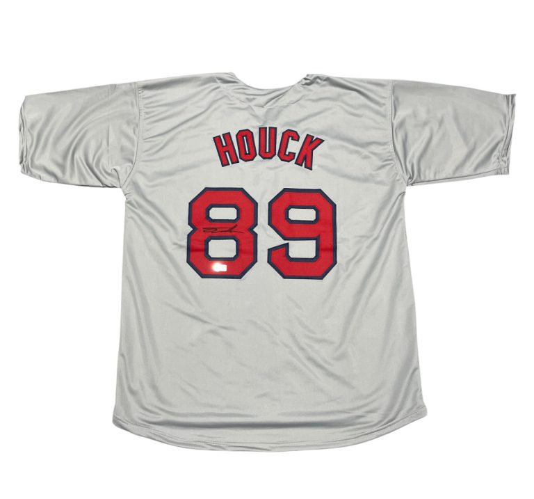 Tanner Houck Signed Boston Red Sox Custom Jersey Beckett Witness BAS COA
