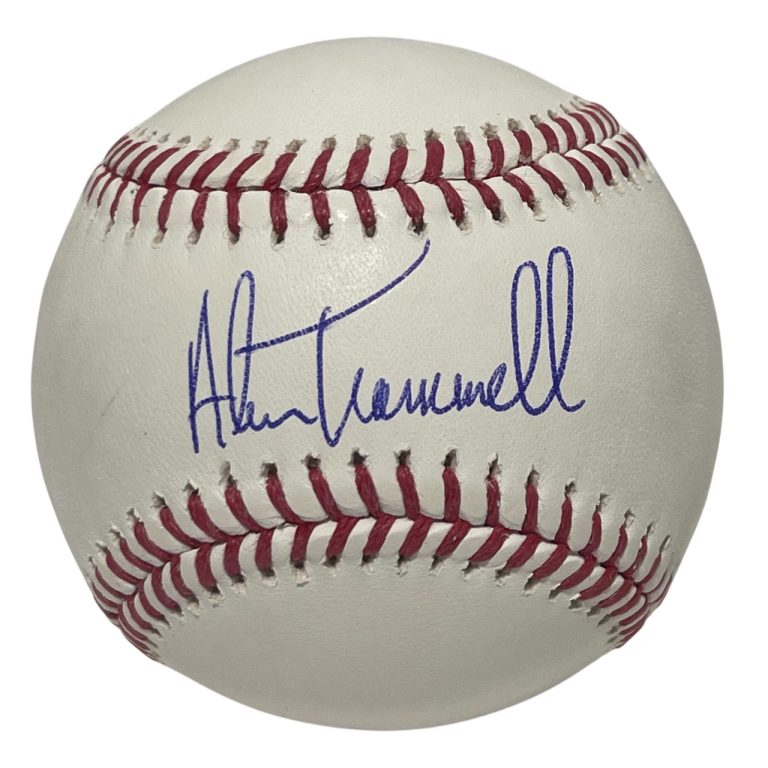 Alan Trammell Signed Autographed ROMLB Baseball PSA COA Detroit Tigers