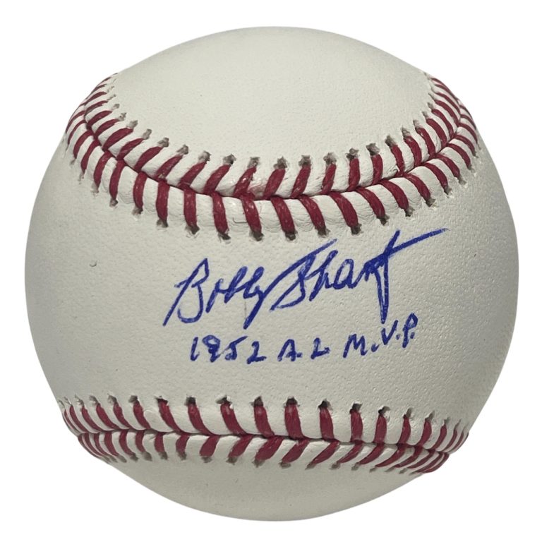 Bobby Shantz Signed Autographed ROMLB Baseball w/ 1952 AL MVP JSA COA